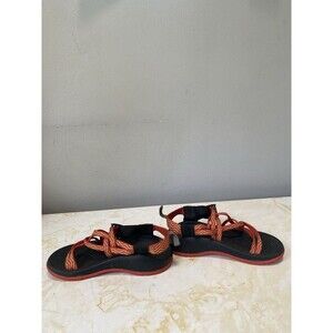 Chaco Kids Red Orange Strappy Sandals Boy's Size 1